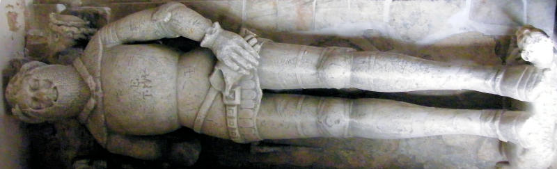 Hoveringham - St Michael Robert Goushill 1403 and Elizabeth Fitzalan 1425